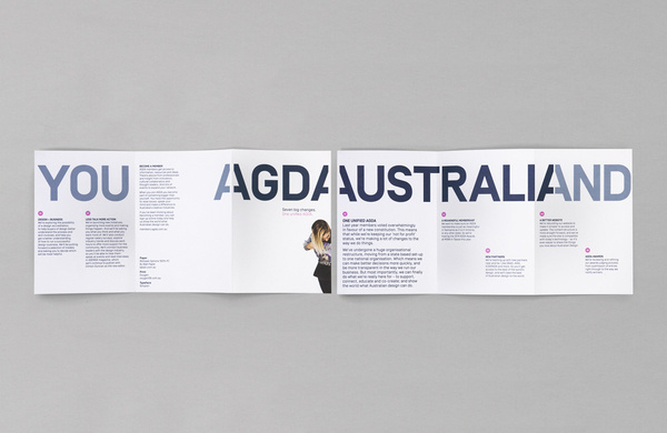 AGDA mikerigby #linking #branding #agda #design #graphic #mike #rigby #interbrand #connection #identity #one #logo #australia #typography