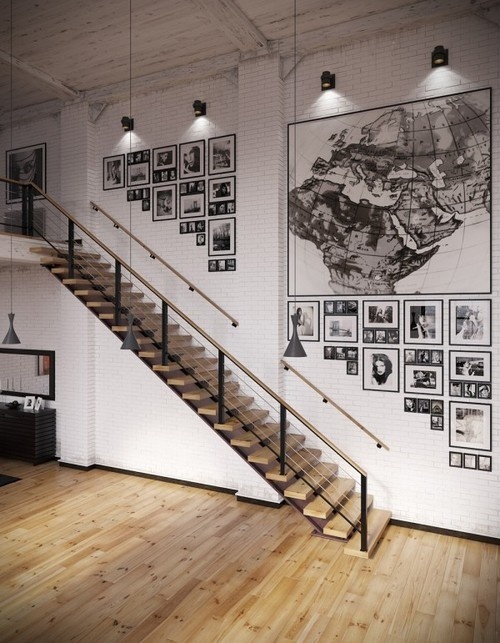 CJWHO ™ (Industrial Loft With Organic Traits) #loft #design #interiors #photography #architecture #industrial #stairs