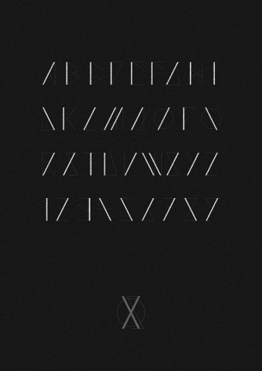 Saxon Typeface - - sam chirnside - #type #font