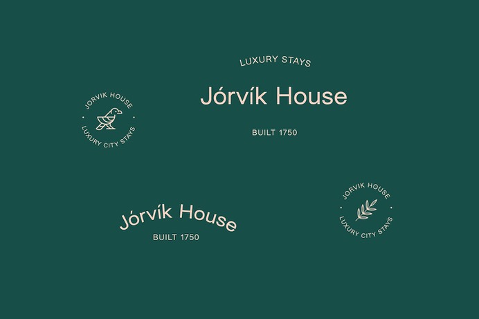 Jorvik House Identity - Mindsparkle Mag Fettle Design designed the identity for Jorvik House – a boutique hotel in city centre York that draws inspiration from the city's rich history and Viking heritage combined with modern Scandinavian design to create an exclusive and luxurious getaway. #logo #packaging #identity #branding #design #color #photography #graphic #design #gallery #blog #project #mindsparkle #mag #beautiful #portfolio #designer