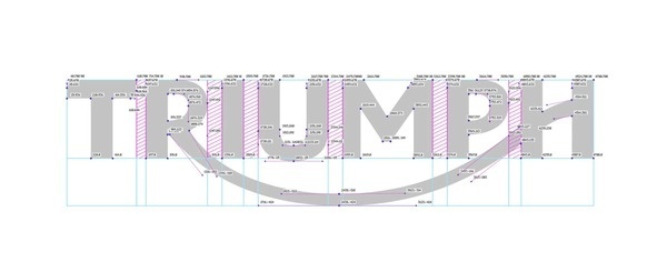 New Logo for Triumph Motorcycles by Wolff Olins #logo #guides