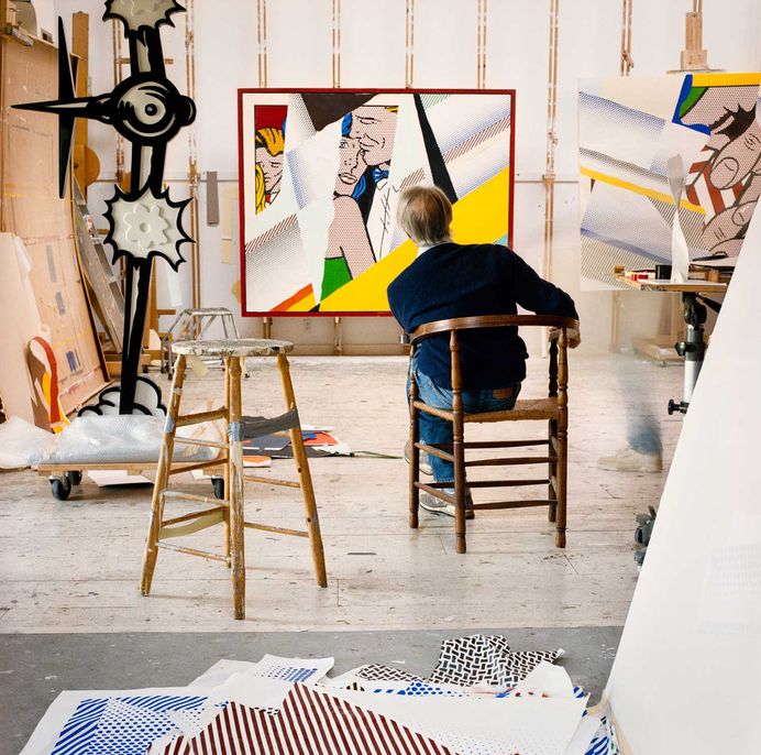 Roy-Lichtenstein-Studio-Yellowtrace-69.jpg (1500×1488)