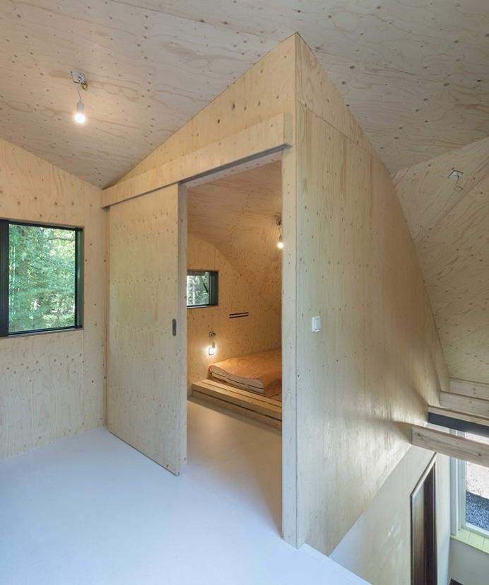Transformation Forest House: sustainable, compact and sculptural rooftop extension