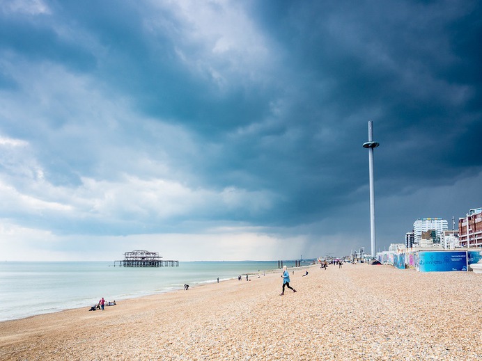 Cloudburst approaching