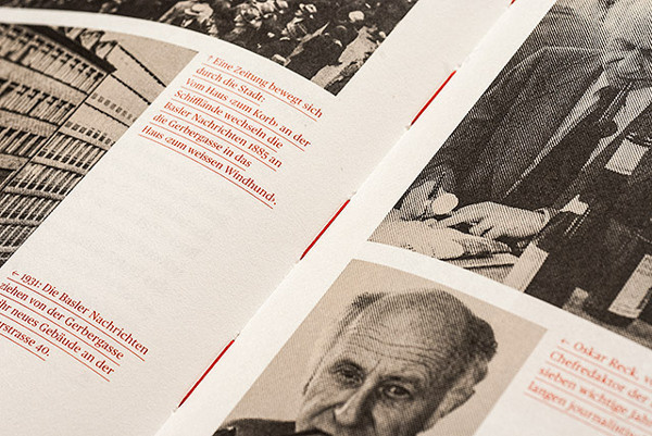 Herausgefordert. Die Geschichte der Basler Zeitung on Behance #design #editorial