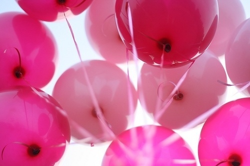 Sara Lindholm #pink #balloons
