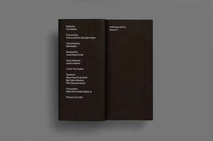 Order: Anthology of Emo