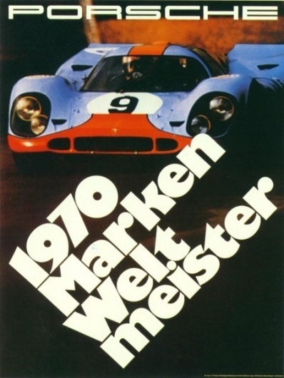 Porsche Racing Poster Collection » ISO50 Blog – The Blog of Scott Hansen (Tycho / ISO50) #posters #porsche #vintage