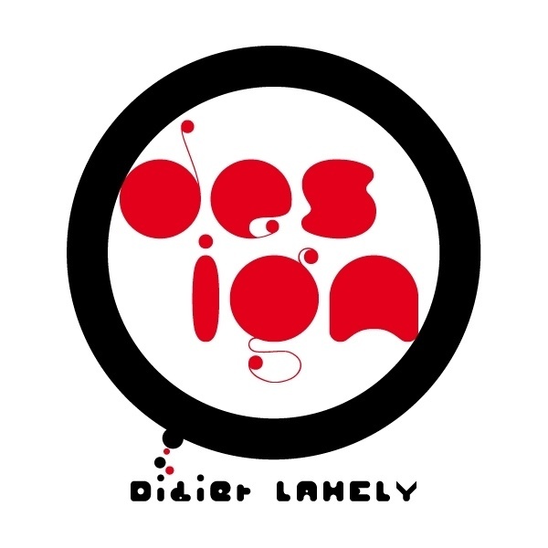 identity on the Behance Network #circle #red #design #black #logo #didierlahely