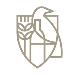 Maison Corbeau logo, Carlos Fernandez #logo #mark #identity #branding #raven #beverage logotype #animal #corn #grain #brid #minimal