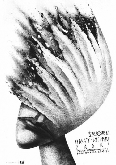 tumblr_kq092kobJm1qzhl9eo1_500.jpg (496×700) #polish #leszek #illustration #poster #zebrowski