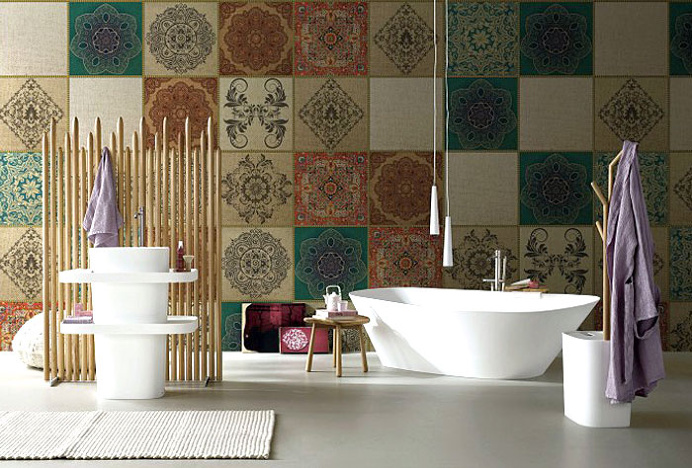 Decorative Wallpaper by Inkiostro Bianco - #wallcoverings, #walls, #walldecor
