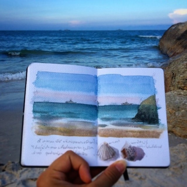 watercolour