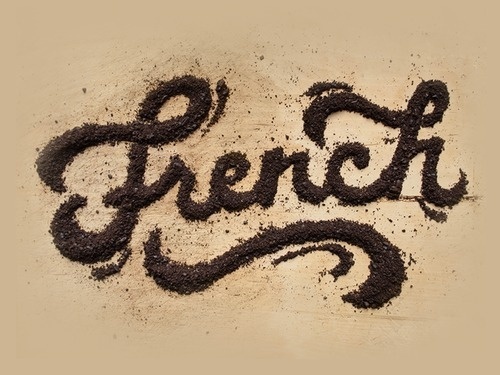French Press by Danielle Evans #design #graphic #quality #typography