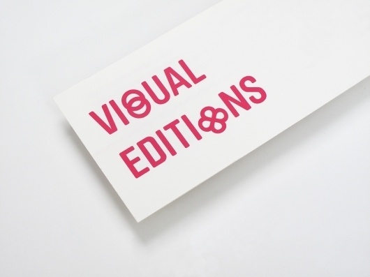 Birch : Visual Editions #identity