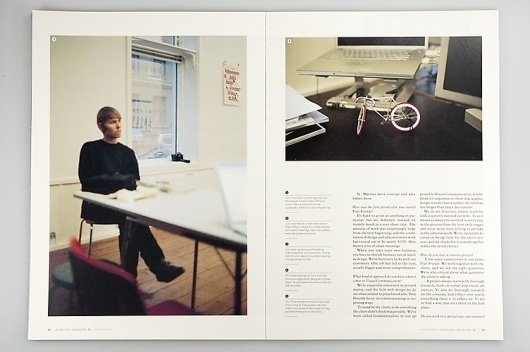 –Everyday Magazine : Mikael Fløysand #publication #grid #spread #layout #magazine