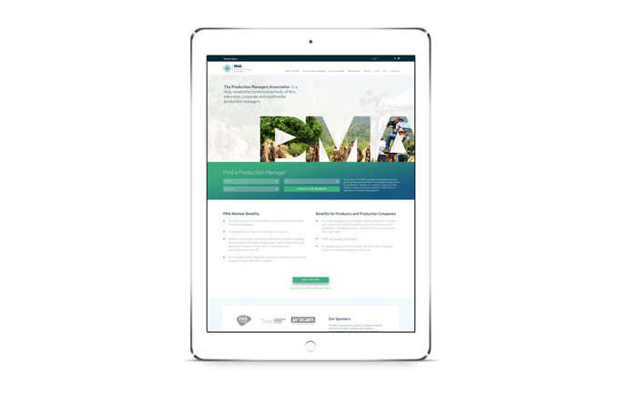 PMA rebrand and website design, by Redspa http://redspa.uk