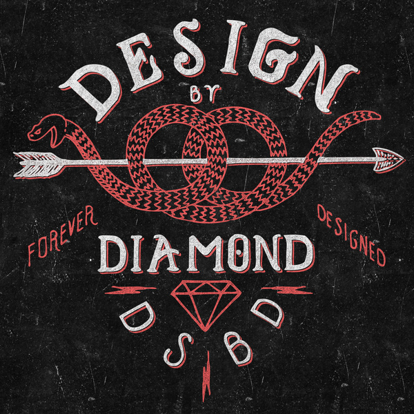 Watch_your_heals_detail #diamond #branding #snake