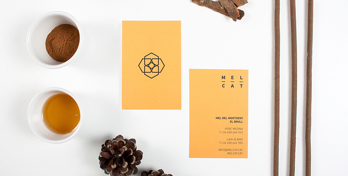 Alucina | Melcat - Alucina #branding #business #card #natural #honey #logo
