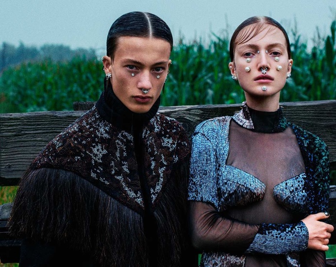 Lou Schoof and Nils Schoof by Elizaveta Porodina