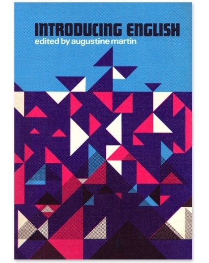 grain edit · Cor Klaasen: Vintage Irish Graphic Design #triangles