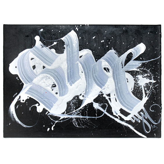 Image of White Shoe #calligraffiti #shoe #hoe