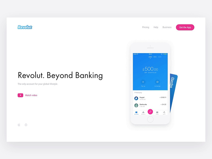 Homepage — Revolut Website