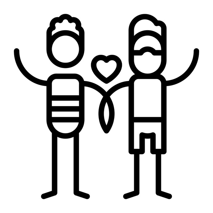 See more icon inspiration related to gay, valentines day, teenager, young, couple, family, men, love and people on Flaticon.