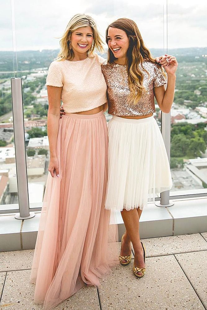 Are you bridesmade and don’t know what to wear for the wedding celebration? Sequin bridesmaid dresses is a great choice!