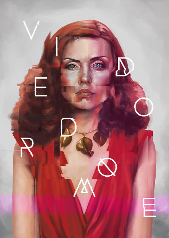 Cronenberg's Videodrome Movie Poster (Debbie Harry)
