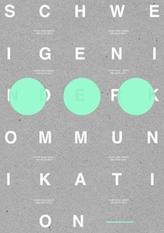 Kommunikation #design #graphic #poster #typography