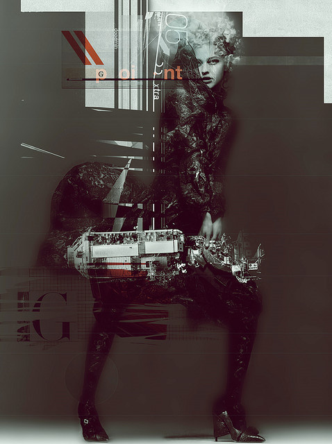 G·POINT◘ #illustration #poster #type #collage #buentypo #bto