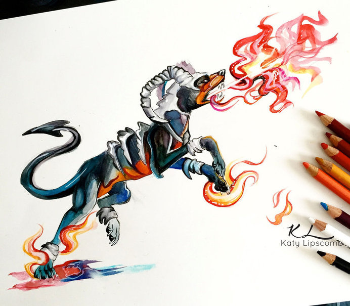 Colored Pencil drawing Art By Katy Lipscomb #pencil art #drawing art #pencil drawing
