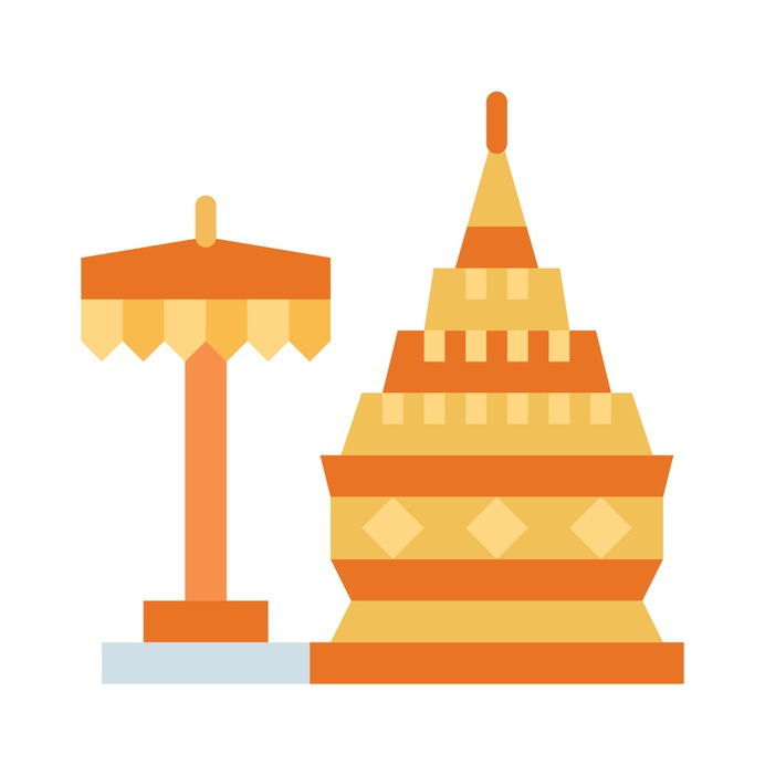 See more icon inspiration related to thailand, doi suthep, thai, cultures, architecture and city, architectonic, landmark, monuments and building on Flaticon.