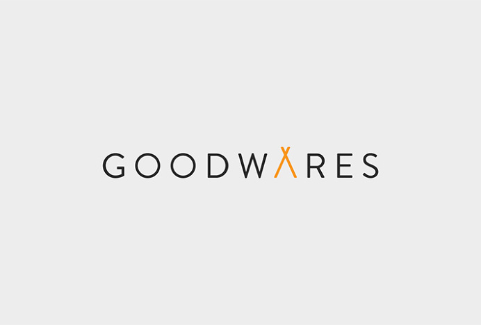 Goodwares by Nine Sixty #logo #logotype #mark #symbol