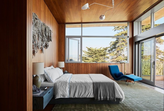 bedroom, Feldman Architecture