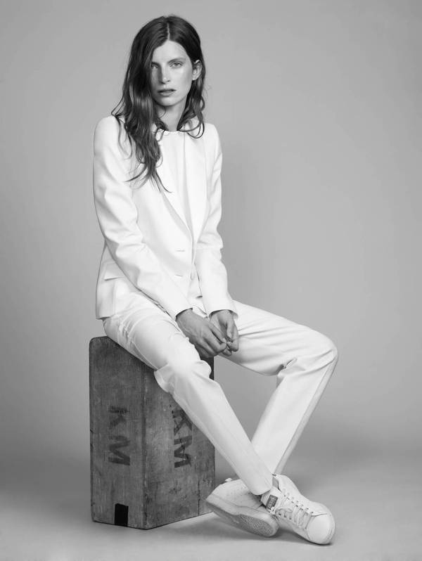 Glossy Pages #suit #white