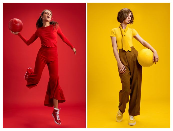 Playful Images of Summertime Sports in a Primary Palette – Fubiz Media