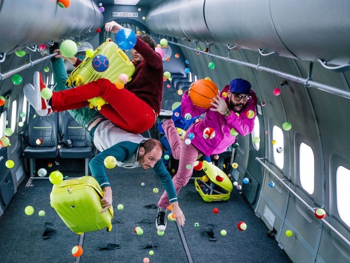 OK Go Shoots New Music Video Completely in Zero Gravity