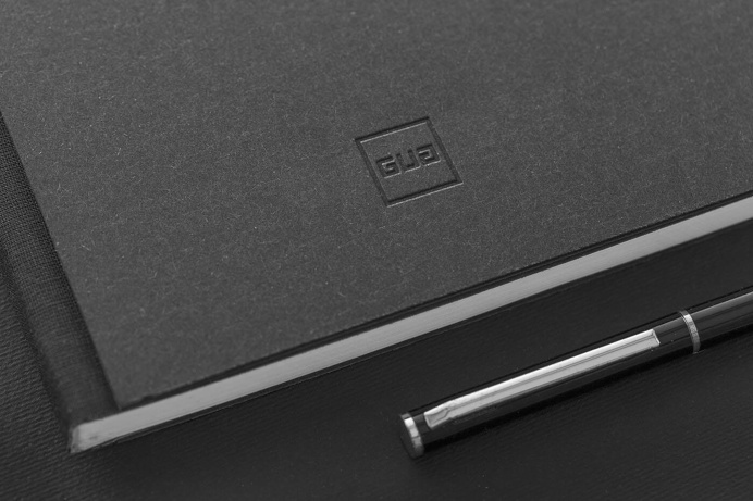 Giulia Urbinati Altini / Personal Brand Stationery tags: brand, personal brand, logo, social media, black and white, minimal, letterpress,