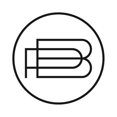 FFFFOUND! | logoPB-04.jpg (504×504) #white #black #symbol #and #logo #typography