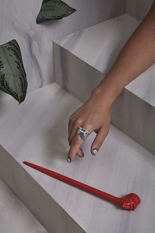 Set design for Captve jewellery #set #design #artdirection #marble #jewelry #jewllery #photography #surreal