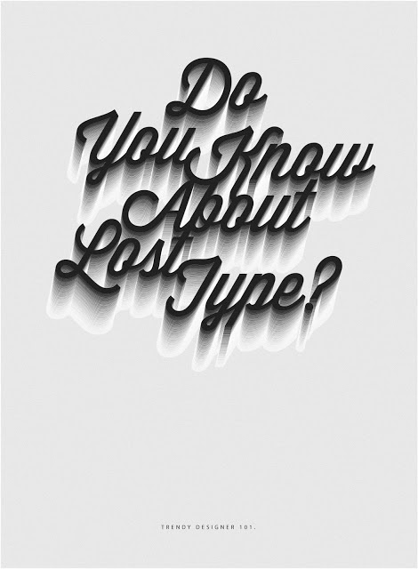 Design Humor #design #poster #type #trendy #lost