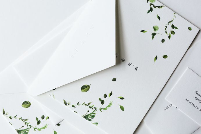 Floral Invitation Suite