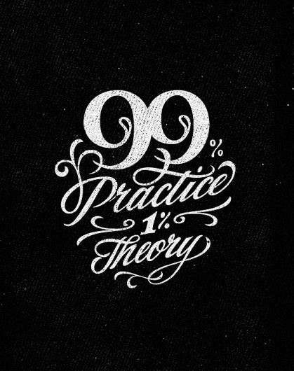 Dribbble - 99_full.jpg by Sergey Shapiro #lettering #quote #wisdom #custom #typography