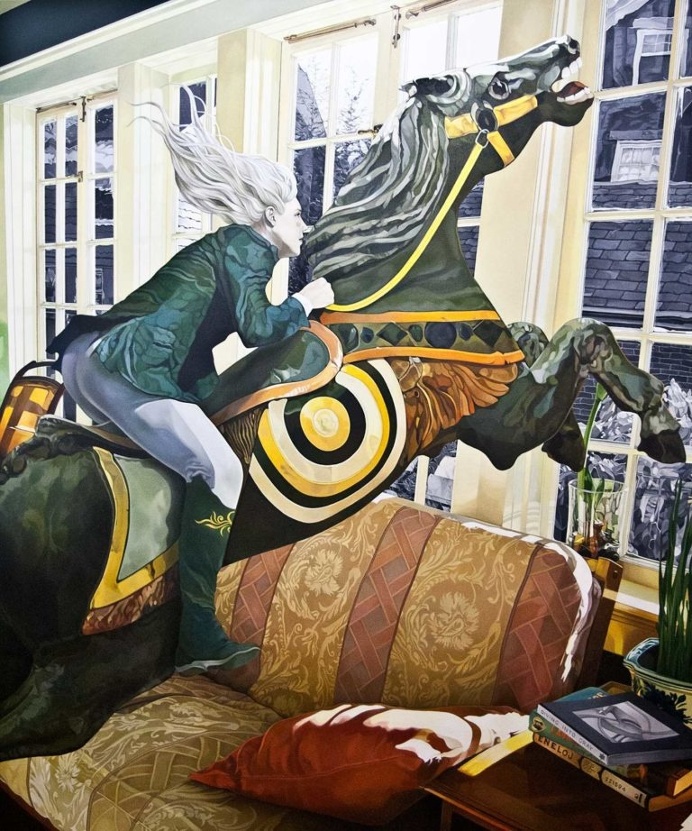 Beside You: Narrative and Melancholic Paintings by Jolene Lai
