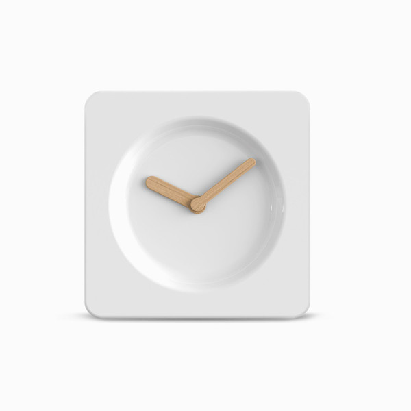 Ceramic White #clock