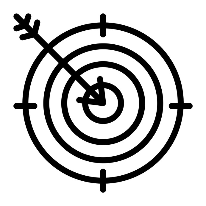 See more icon inspiration related to target, arrow, business and finance, seo and web, objective, competition and arrows on Flaticon.