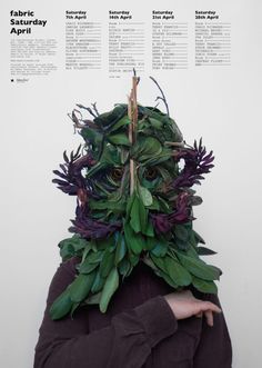 Posters for the London nightclub Fabric by Tom Darracott