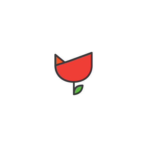 flower #vector #icon #fresh #design #graphic #colours #environment #smile #nature #flower #lotus #green